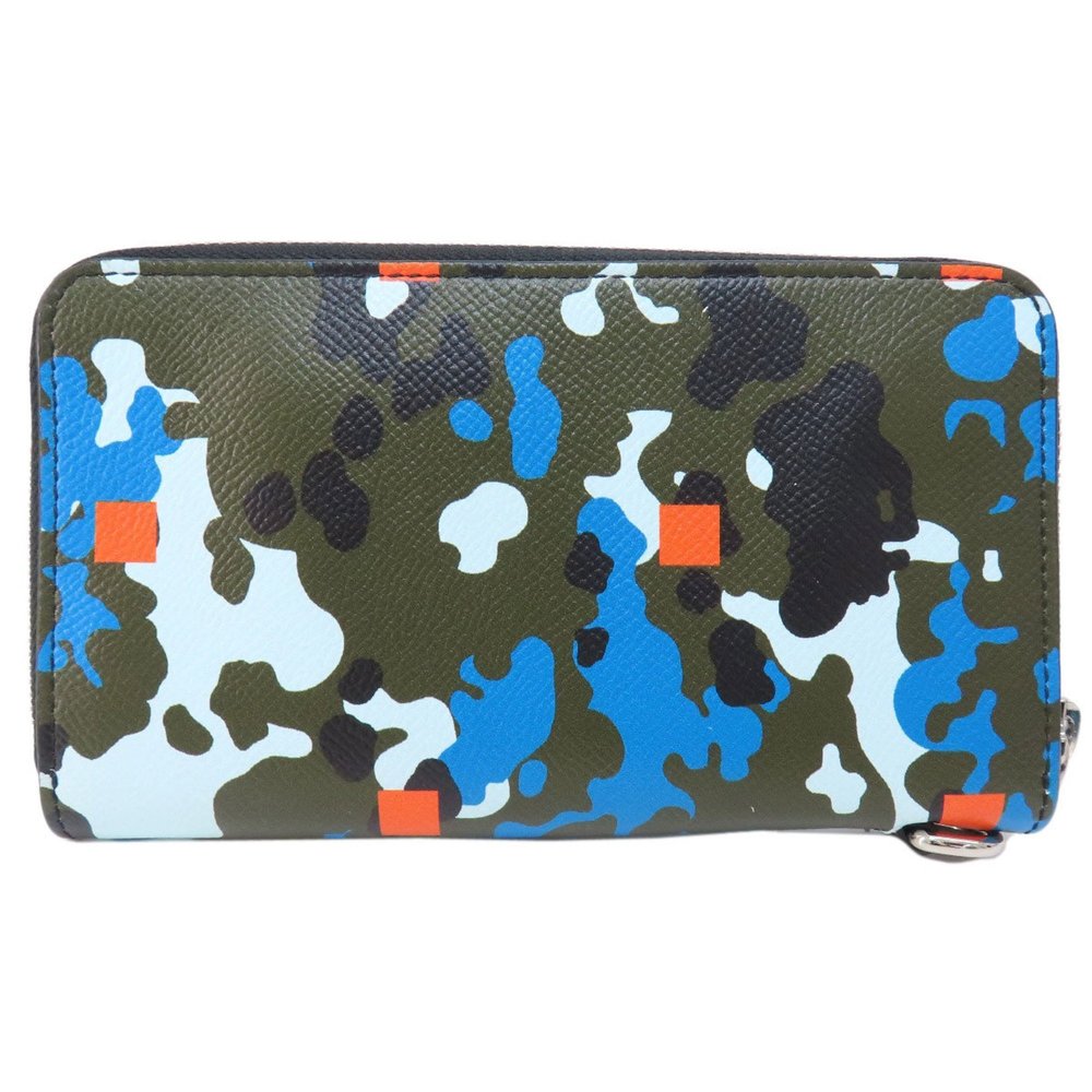 Burberry Camouflage Pattern Long Wallet PVC Women's BURBERRY - Picture 2 of 11